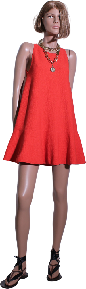 primavera--estate-2026-outfits-num26-of-43-material-viscosa-stretchcotone-extrafine-description-art-2631-mini-abito-in-maglia-jacquard-forma-trapezio-volume-unico-tecnica-flessagespalle-americana-